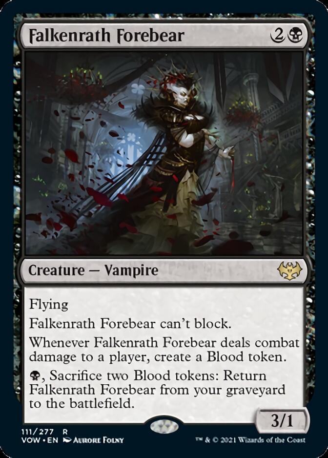 Falkenrath Forebear [Innistrad: Crimson Vow] | Magic Magpie