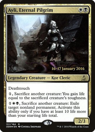 Ayli, Eternal Pilgrim [Oath of the Gatewatch Promos] | Magic Magpie