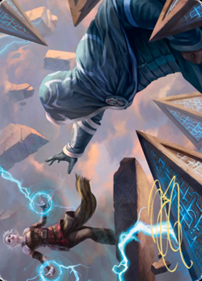 Nahiri's Binding // Nahiri's Binding Art Card [Zendikar Rising Art Series] | Magic Magpie