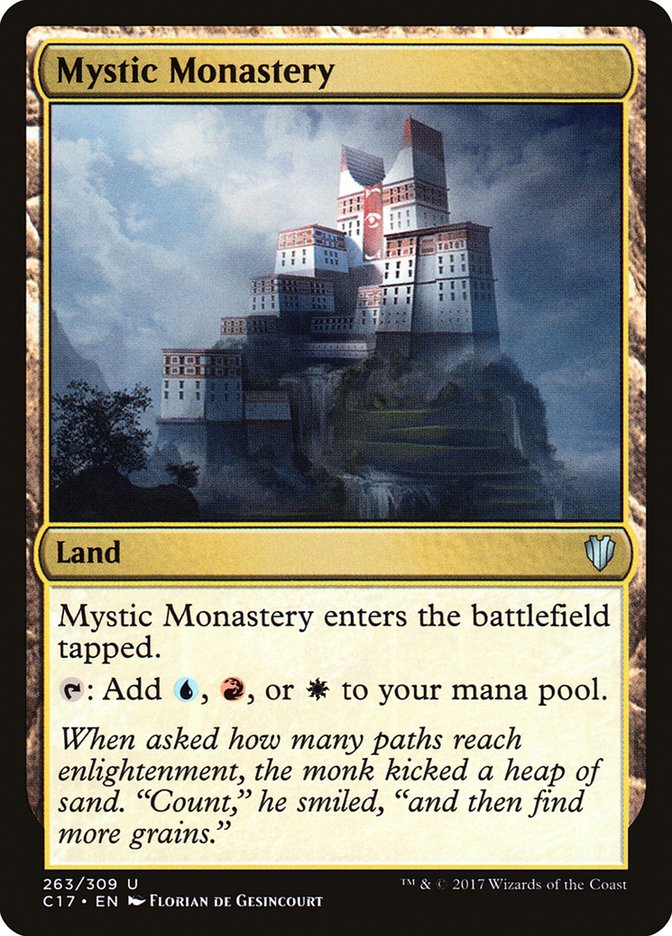 Mystic Monastery [Commander 2017] | Magic Magpie