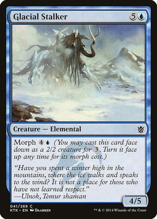 Glacial Stalker [Khans of Tarkir] | Magic Magpie