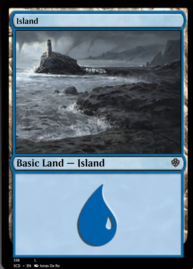 Island (338) [Starter Commander Decks] | Magic Magpie