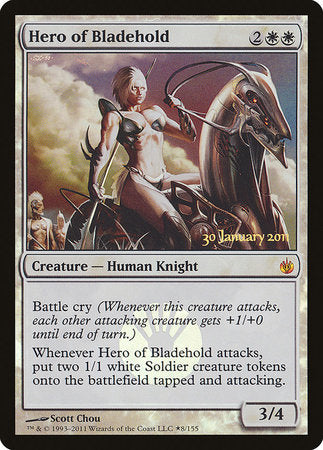 Hero of Bladehold [Mirrodin Besieged Promos] | Magic Magpie