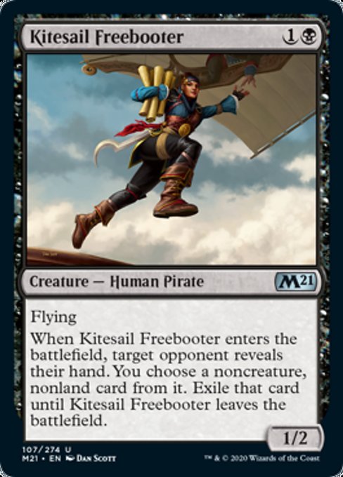 Kitesail Freebooter [Core Set 2021] | Magic Magpie