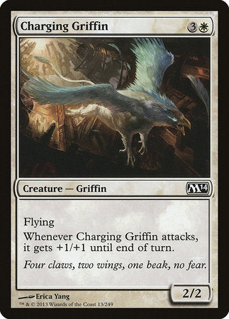 Charging Griffin [Magic 2014] | Magic Magpie