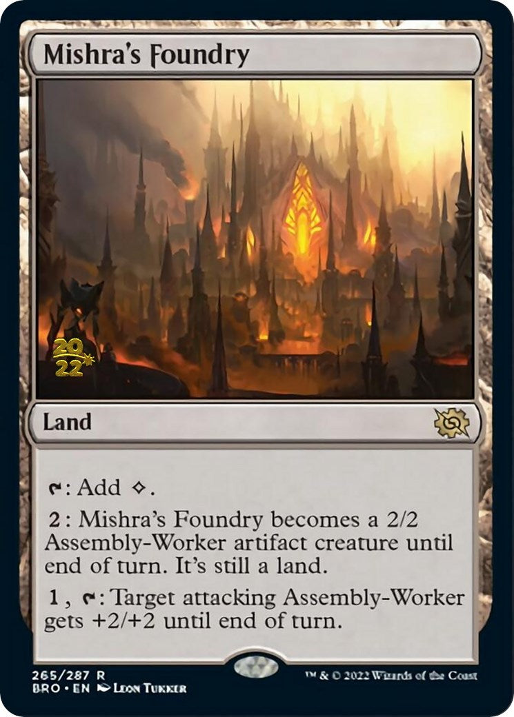 Mishra's Foundry [The Brothers' War: Prerelease Promos] | Magic Magpie