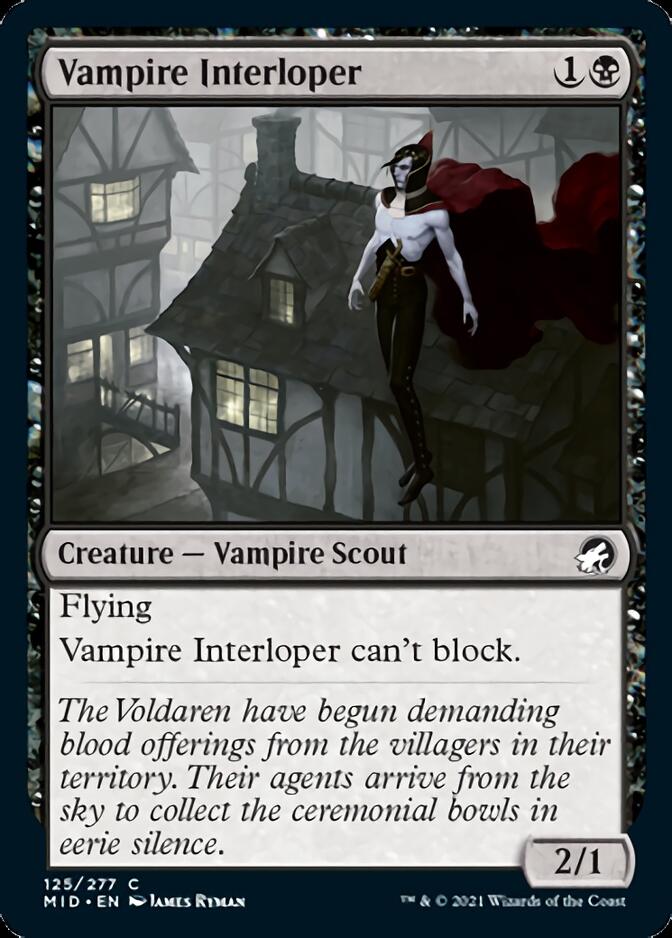 Vampire Interloper [Innistrad: Midnight Hunt] | Magic Magpie