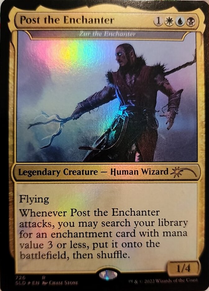 Zur the Enchanter - Post the Enchanter [Secret Lair Drop Promos] | Magic Magpie