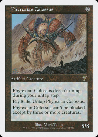 Phyrexian Colossus [Seventh Edition] | Magic Magpie