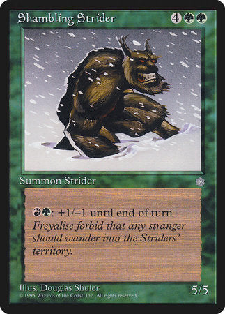 Shambling Strider [Ice Age] | Magic Magpie