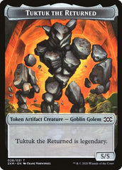 Tuktuk the Returned Token [Double Masters] | Magic Magpie