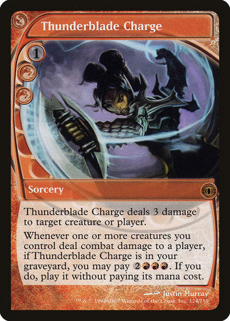 Thunderblade Charge [Future Sight] | Magic Magpie