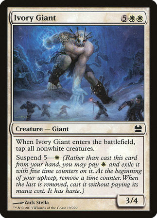 Ivory Giant [Modern Masters] | Magic Magpie