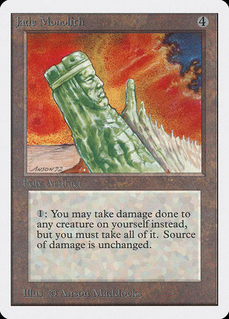 Jade Monolith [Unlimited Edition] | Magic Magpie
