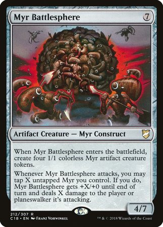 Myr Battlesphere [Commander 2018] | Magic Magpie