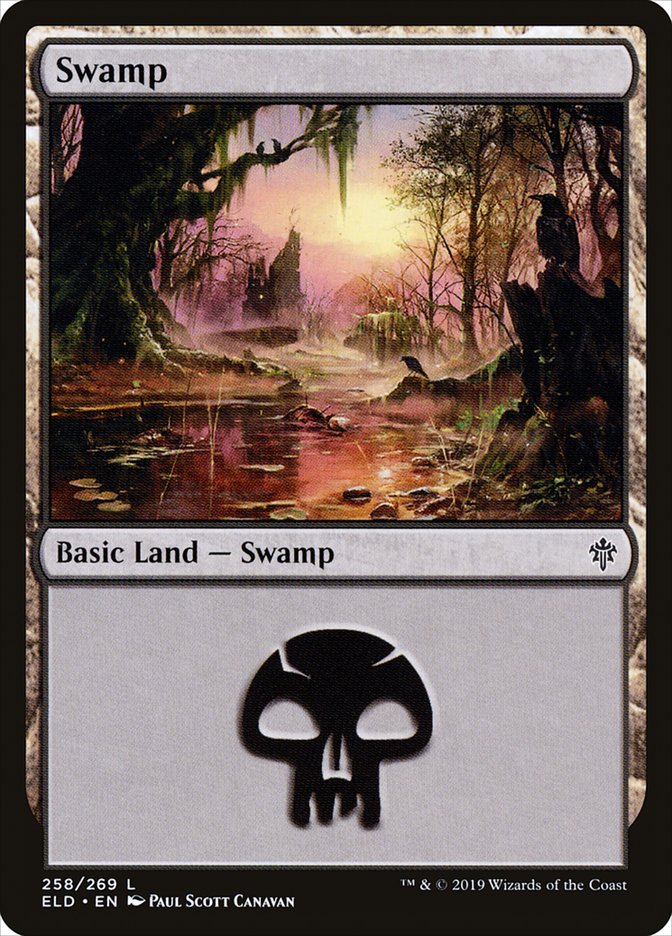 Swamp [Throne of Eldraine] | Magic Magpie