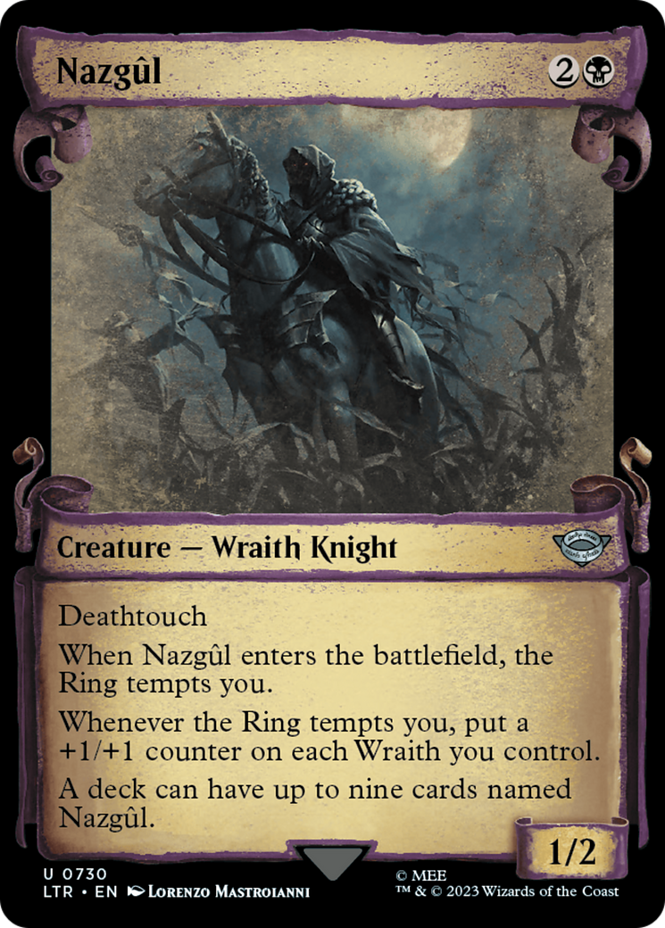 Nazgul (0730) [The Lord of the Rings: Tales of Middle-Earth Showcase Scrolls] | Magic Magpie