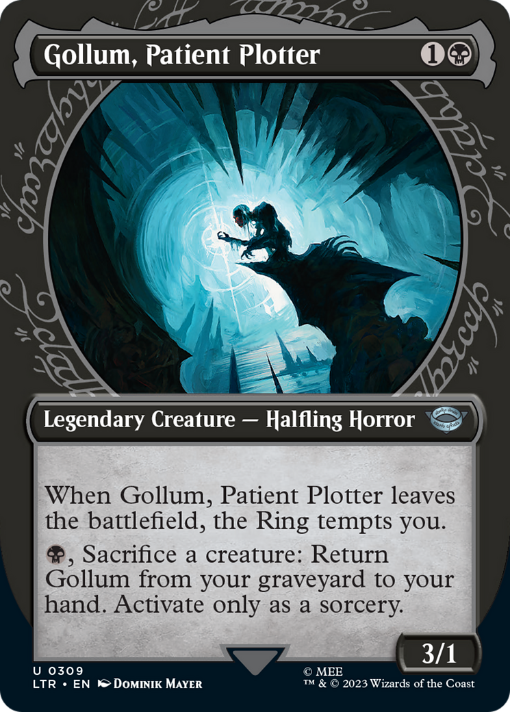 Gollum, Patient Plotter (Showcase Ring Frame) [The Lord of the Rings: Tales of Middle-Earth] | Magic Magpie