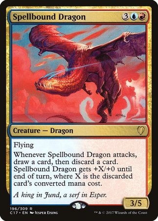 Spellbound Dragon [Commander 2017] | Magic Magpie