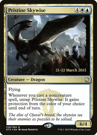 Pristine Skywise [Dragons of Tarkir Promos] | Magic Magpie