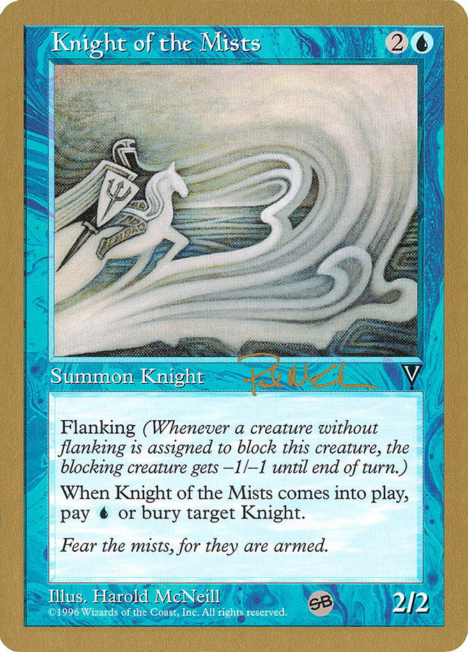Knight of the Mists (Paul McCabe) (SB) [World Championship Decks 1997] | Magic Magpie