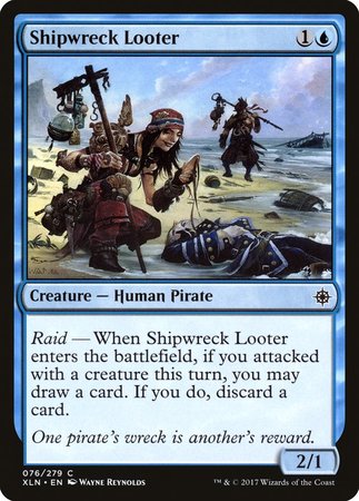 Shipwreck Looter [Ixalan] | Magic Magpie