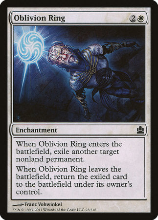 Oblivion Ring [Commander 2011] | Magic Magpie