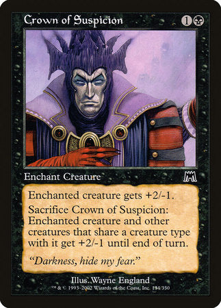 Crown of Suspicion [Onslaught] | Magic Magpie