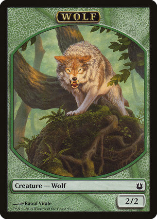 Wolf Token [Born of the Gods Tokens] | Magic Magpie