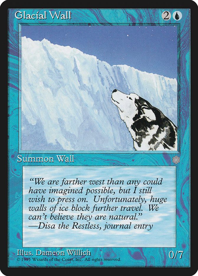 Glacial Wall [Ice Age] | Magic Magpie