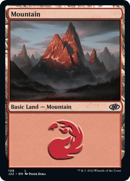 Mountain (108) [Jumpstart 2022] | Magic Magpie