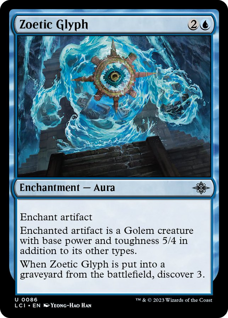 Zoetic Glyph [The Lost Caverns of Ixalan] | Magic Magpie