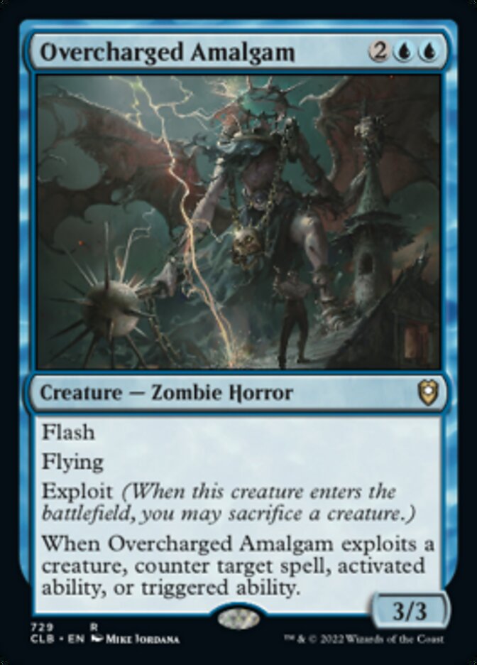 Overcharged Amalgam [Commander Legends: Battle for Baldur's Gate] | Magic Magpie