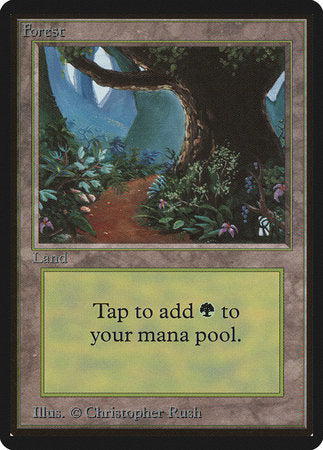 Forest (B) [Limited Edition Beta] | Magic Magpie