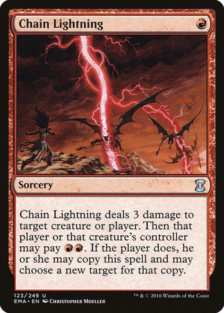Chain Lightning [Eternal Masters] | Magic Magpie