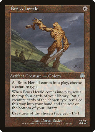 Brass Herald [Apocalypse] | Magic Magpie