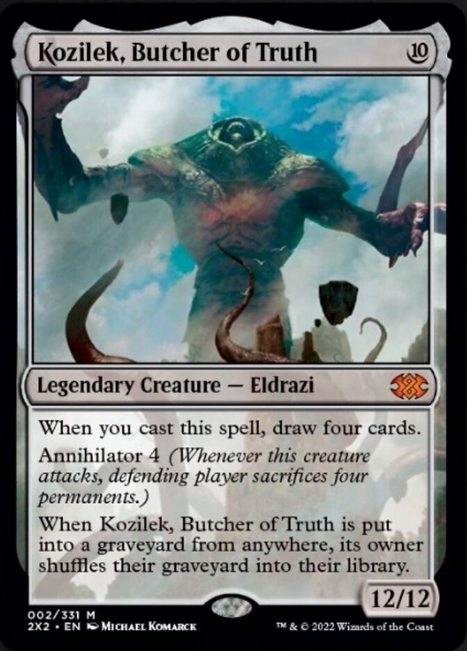 Kozilek, Butcher of Truth [Double Masters 2022] | Magic Magpie