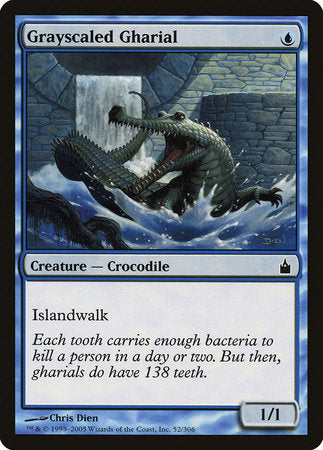 Grayscaled Gharial [Ravnica: City of Guilds] | Magic Magpie