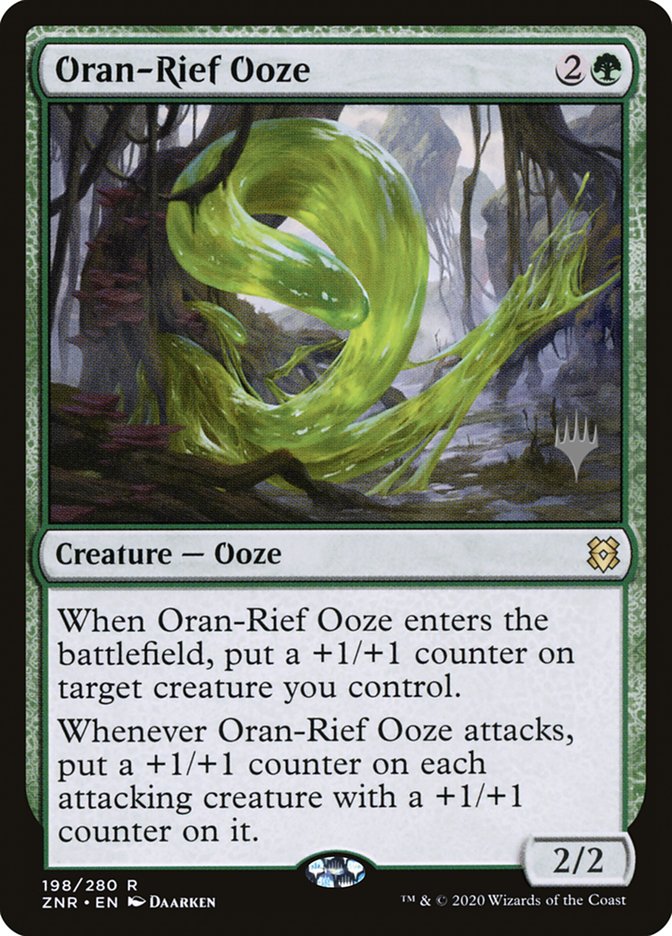 Oran-Rief Ooze (Promo Pack) [Zendikar Rising Promos] | Magic Magpie