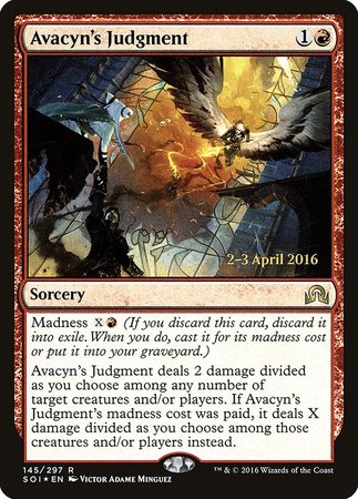 Avacyn's Judgment [Shadows over Innistrad Promos] | Magic Magpie
