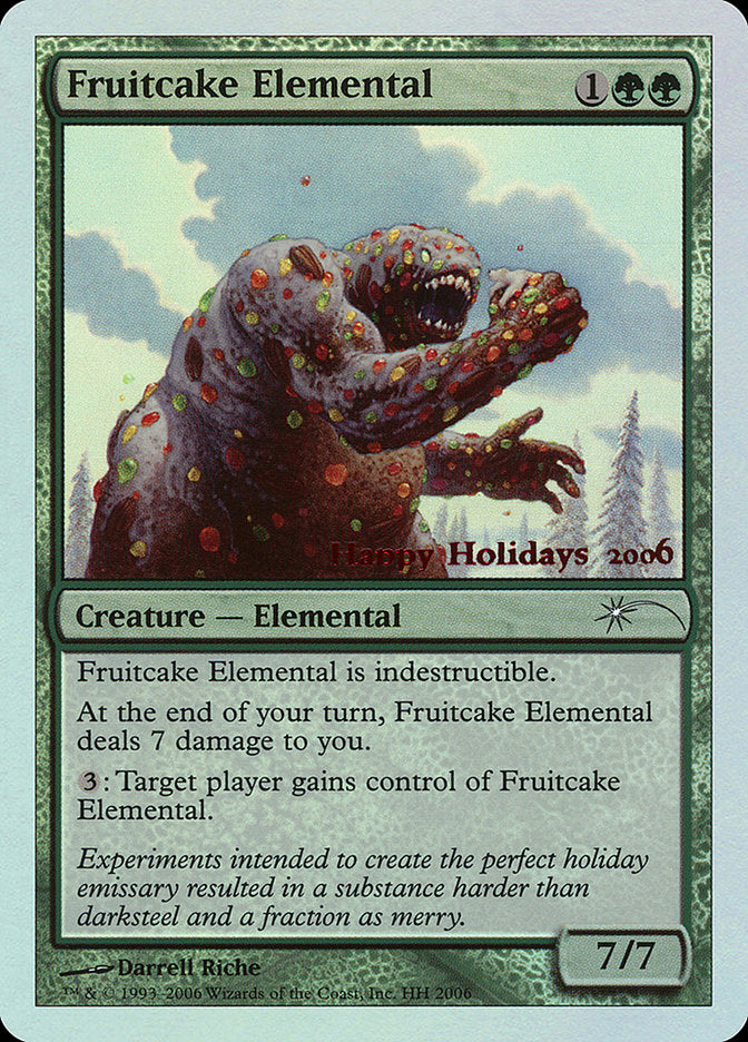 Fruitcake Elemental [Happy Holidays] | Magic Magpie