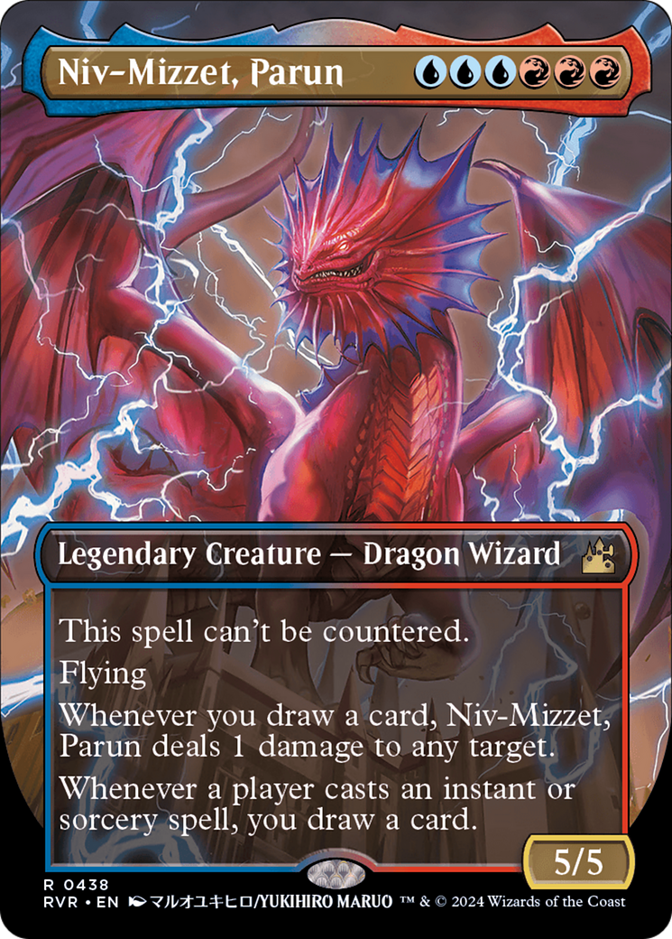 Niv-Mizzet, Parun (Anime Borderless) [Ravnica Remastered] | Magic Magpie