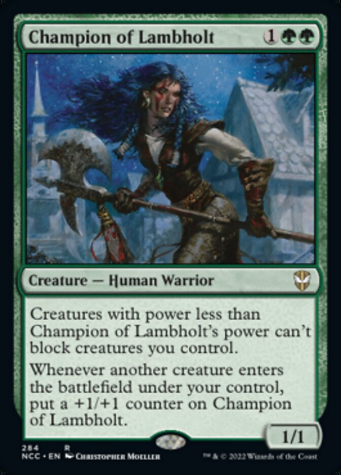 Champion of Lambholt [Streets of New Capenna Commander] | Magic Magpie