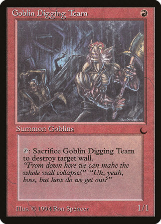 Goblin Digging Team [The Dark] | Magic Magpie