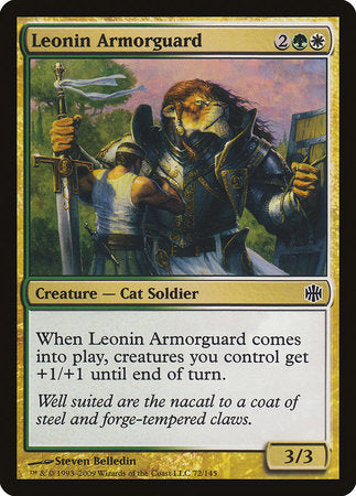 Leonin Armorguard [Alara Reborn] | Magic Magpie