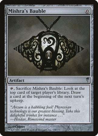 Mishra's Bauble [Coldsnap] | Magic Magpie