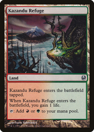 Kazandu Refuge [Duel Decks: Ajani vs. Nicol Bolas] | Magic Magpie