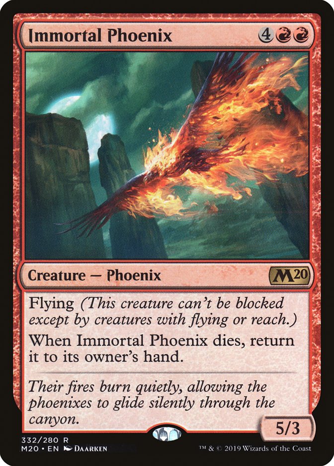 Immortal Phoenix [Core Set 2020] | Magic Magpie