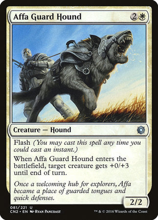 Affa Guard Hound [Conspiracy: Take the Crown] | Magic Magpie