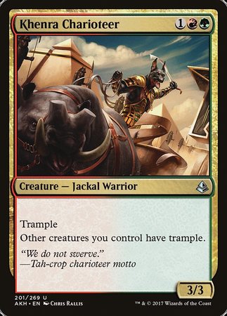 Khenra Charioteer [Amonkhet] | Magic Magpie